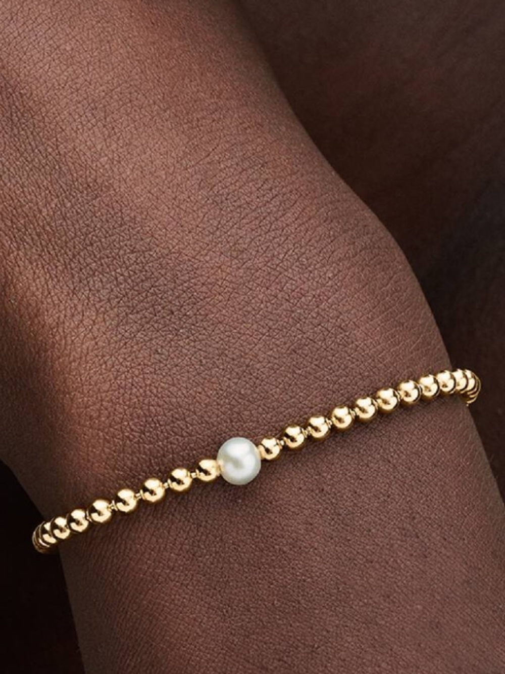 Authentic! New Pandora Treated Freshwater Cultured Pearl & Beads Bracelet 7.1”